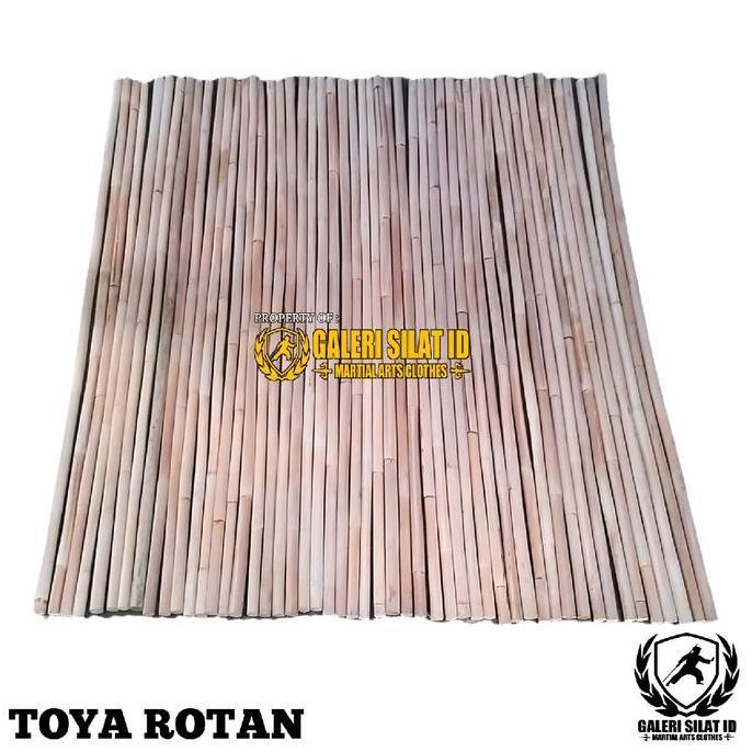 Toya Silat Rotan - Tongkat Toyak Wushu - Kayu Rattan (TERBAIK) (TERBARU) (TERMURAH)