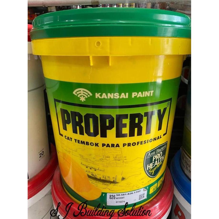 BEBAS ONGKIR - Cat Tembok Property Kansai Paint 25 kg Pail Dinding Warna Ready Mix