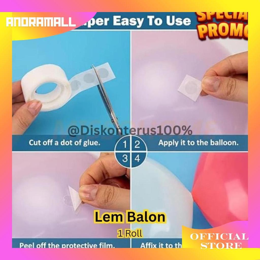 Lem Balon Terlaris / Lem Untuk Balon / Perekat Balon / Tempelan Untuk Balon / Balloon Glue / Glue Do