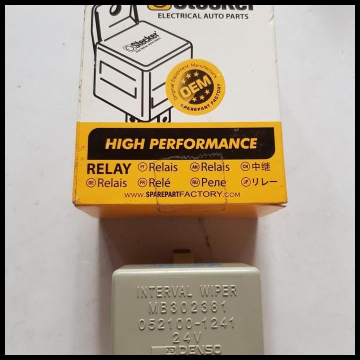 GRATIS ONGKIR RELAY WIPER / RELAY INTERVAL WIPER PS 100, PS 120, PS RAGASA STECKER 