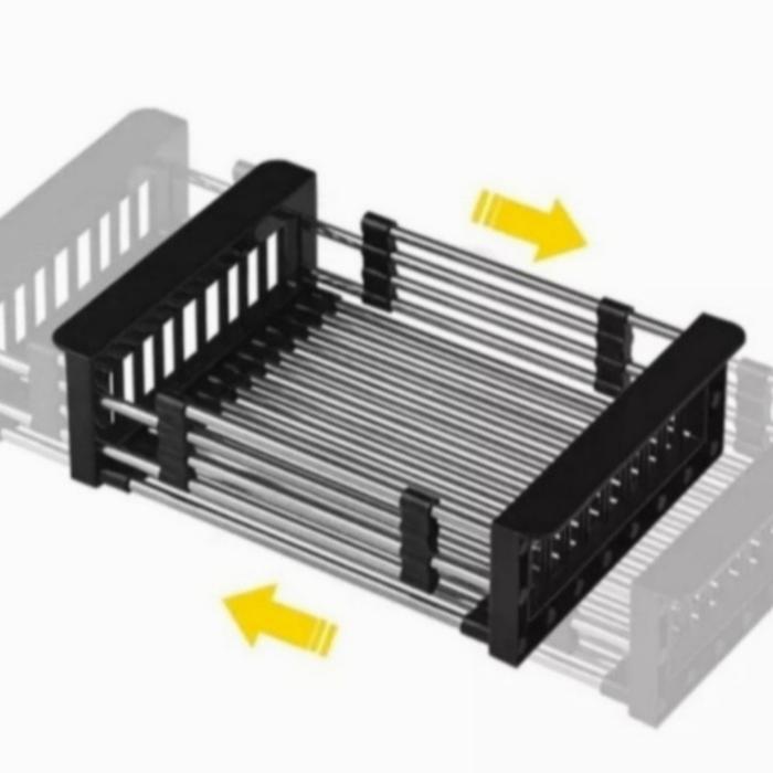 Paket Lengkap Kitchen Sink Stainless ONAN 7050 Hitam Black Original