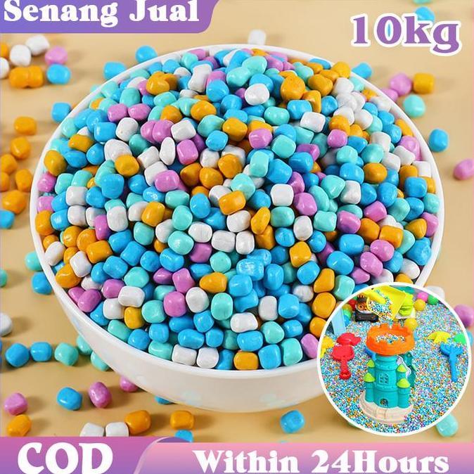 LUMIERE Cassia Seed Sand Pool Pasir Batu Mainan Anak Pasir Mainan Porselen Imitasi Nano