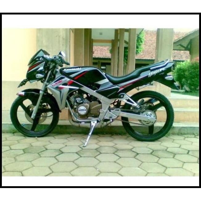 GRATIS ONGKIR (ORI) STRIPING KAWASAKI NINJA R 2010 2011 HITAM BERKUALITAS ORIGINAL 