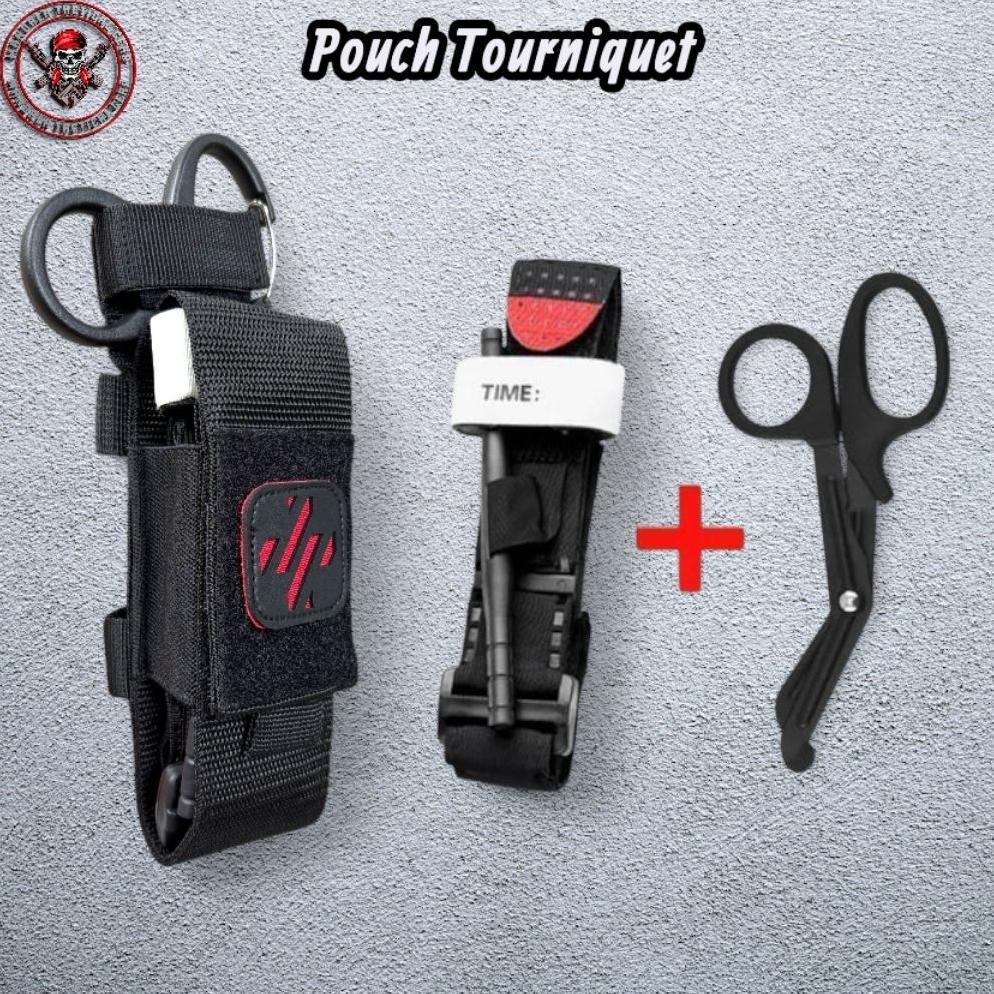 Pouch Tourniquet Tactical Cordura | pouch Tourniquet set gunting medis terlaris
