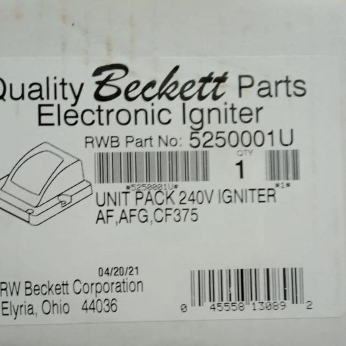 Trafo Pemantik Burner / Ignition Transformer Burner Beckett Type Sf
