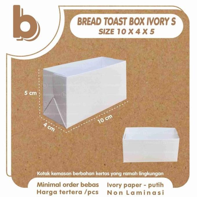 Bread Toast Box Ivory S I BTBIS00331
