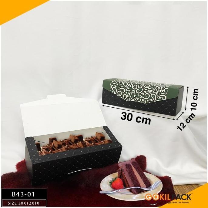 Kotak Kue|Kotak Bolu|Dus kue|Dus Murah|Packaging|Dus Bolu B43