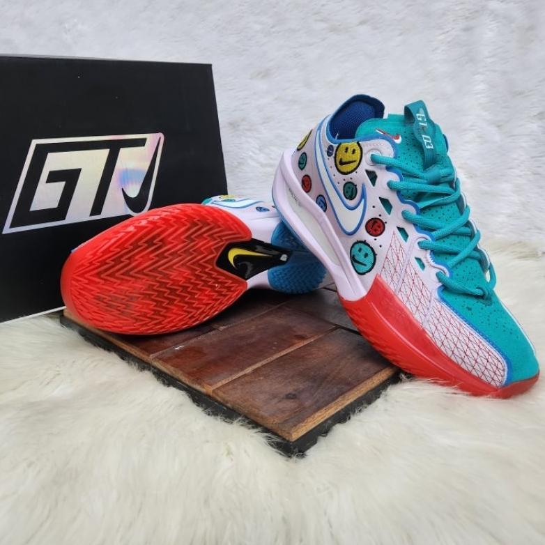 NEW SEPATU AIR ZOOM GT CUT 3 LOW JEWELL LOYD JUSTICE BASKET BALL UNISEX CEWEK COWOK