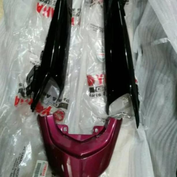 Sambungan body belakang Mio soul gt 115 ungu set original ygp