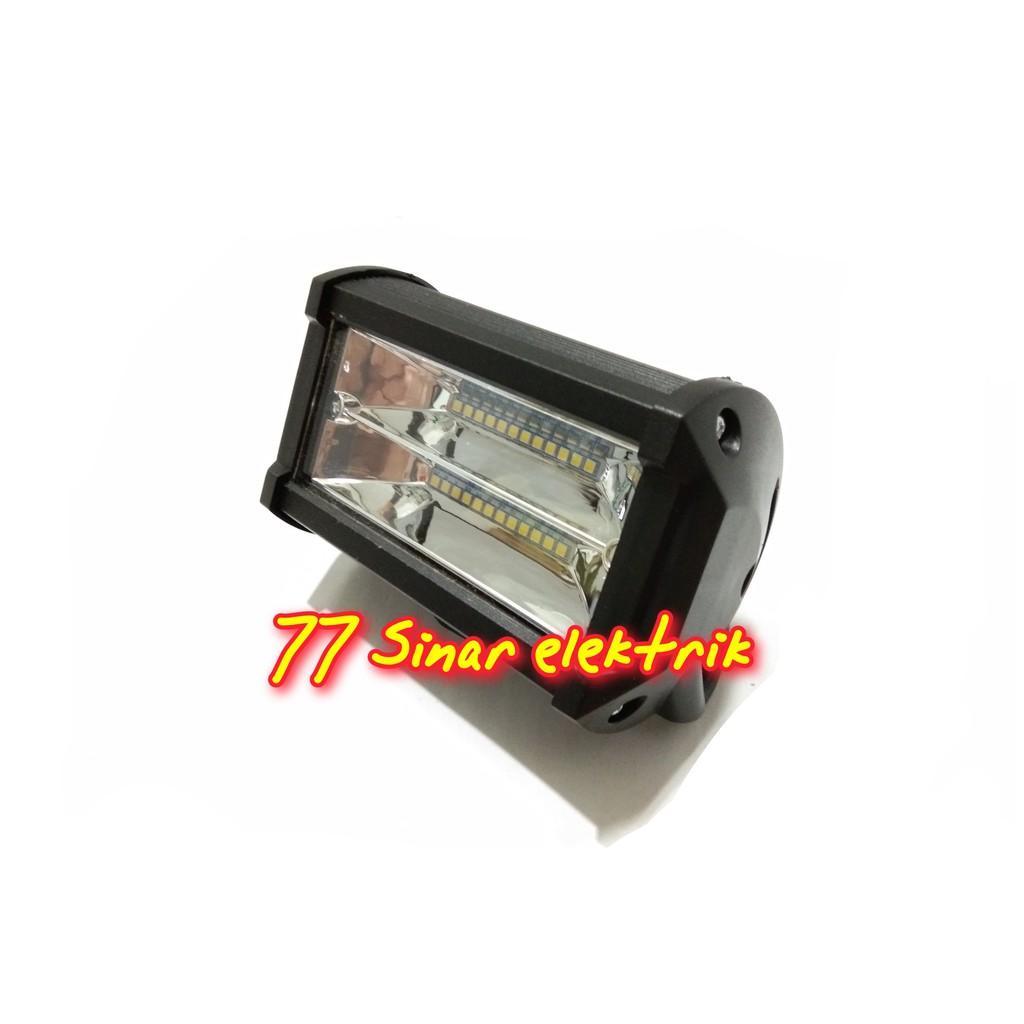 Lampu Tembak Sorot Led 24 Mata Myth Cree Putih Lampu Tembak Led Motor Mobil 12 -24 Volt