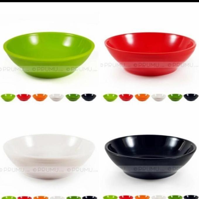 Piring Sambal Melamin / Tempat Sambal Melamin - Hitam