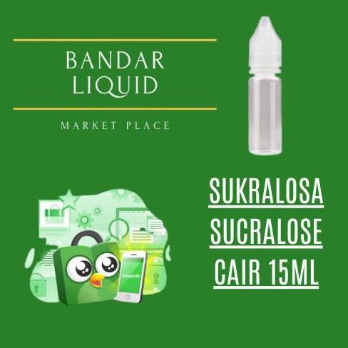 15ml Sweetener Sucralose Sukralosa 10% PG