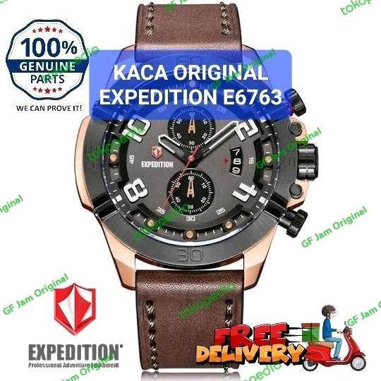 KACA JAM TANGAN EXPEDITION E6763 E 6763 E6760  ORIGINAL SPARE PART 100%