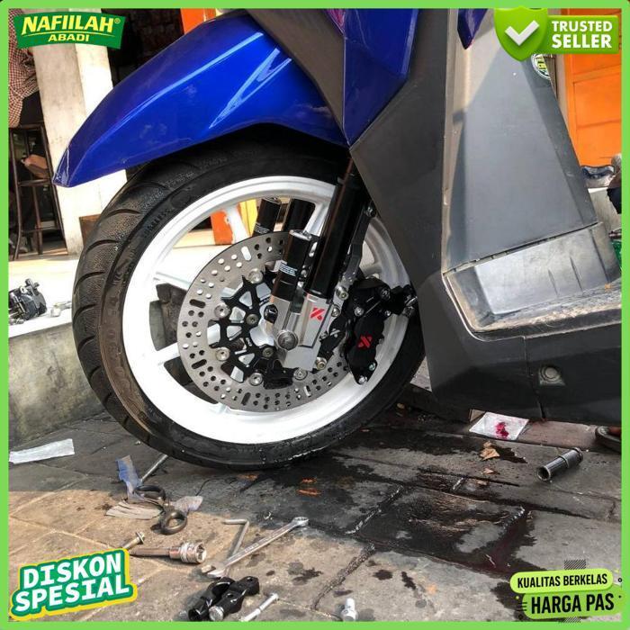 New Paketan Pengereman Full Ktc Kyta Master Rem 7Nb 9/16X18 Set Kanan Kiri Kopling Switch Rem + Shoc