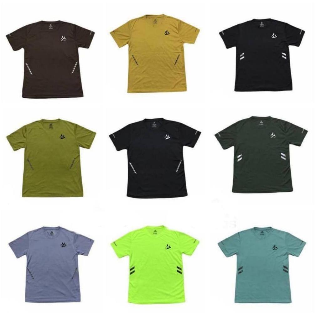 CUCI GUDANG Baju Olahraga Pria Poliester Adem Nyaman