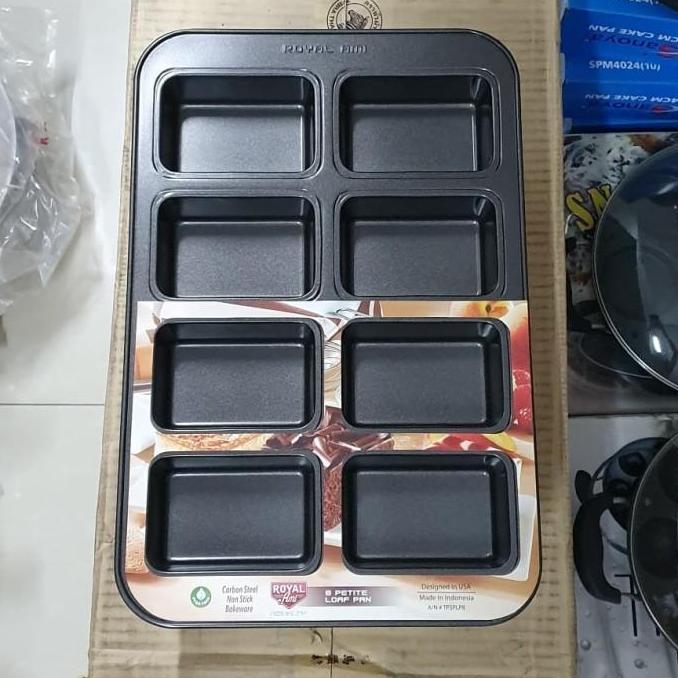 Termantab] TPSPB12CUP Loyang Royal Ami, 8 Petite Loaf Pan