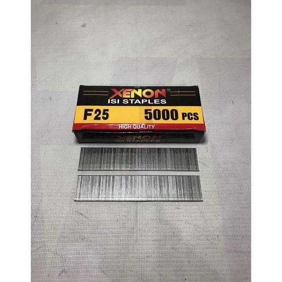 isi paku tembak f25 xenon / isi paku tembak f25 / isi paku tembak 25mm / refill air nailer xenon