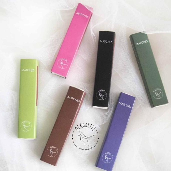 DEKORETTE - Korek api kayu aesthetic/Woodenstick/korek api panjang box