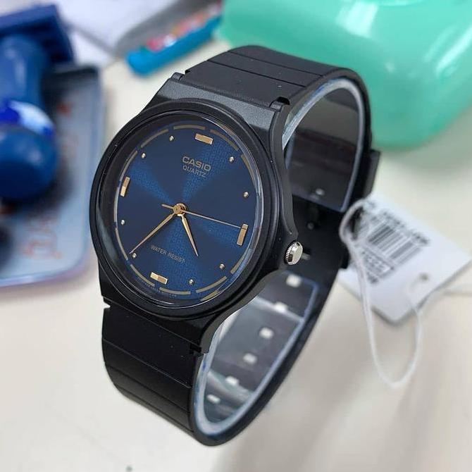 CASIO MQ-76-2ALDF - Jam Tangan Pria Analog Rubber Karet MQ76 MQ-76-2A
