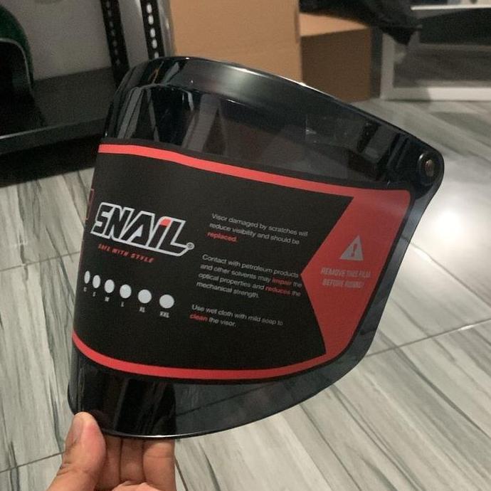 VISOR SNAIL ORIGINAL BOGO/SLIMHEAD KACA SLIMHEAD BOGO Motorcycle Helm murah