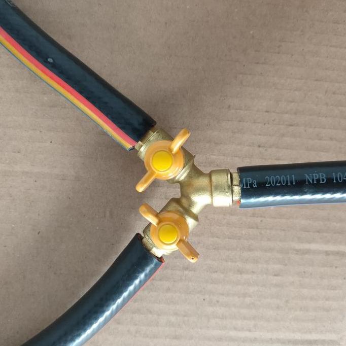 Cabang 3 dengan kran