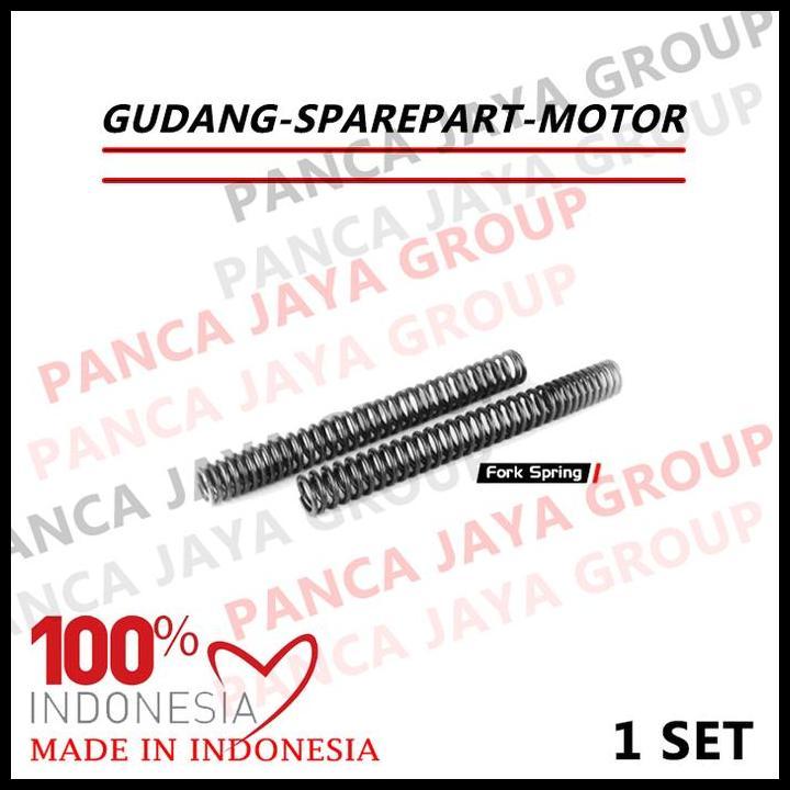 TERLARIS PER SHOCK-SOK-SHOK FRONT FORK SPRING DEPAN PIAGGIO LIBERTY100 LIBERTY-100 