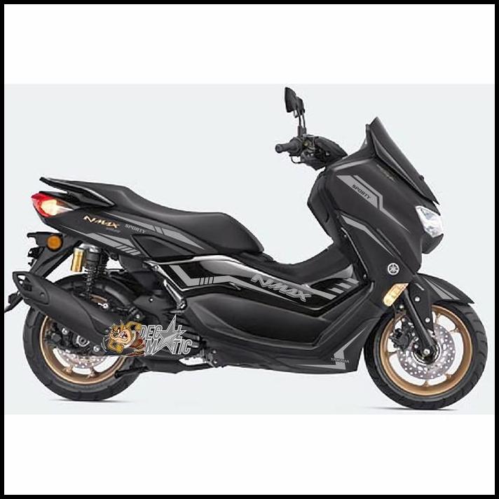 BEST DEAL STRIPING STICKER CUTTING NEW NMAX 2020 SPORTY SILVER 