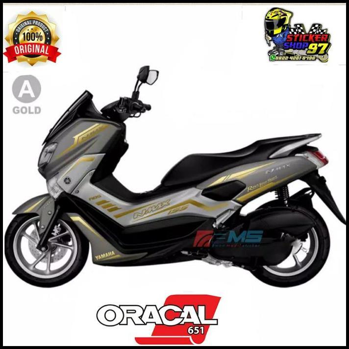 TERLARIS STIKER NMAX ABU2 GOLD /CUTTING NMAX ABU2 GOLD /STRIPING NMAX SPORTY 