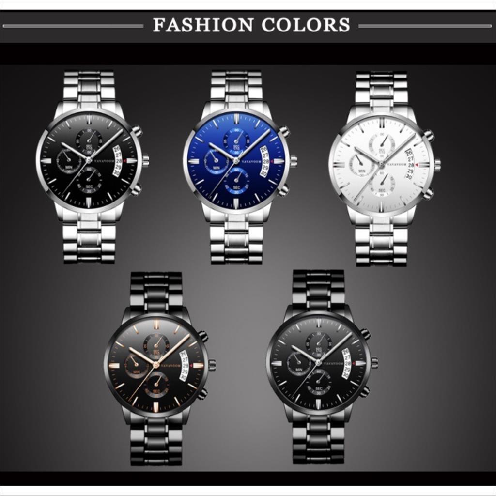 Jam Tangan Pria Vava Voom 214 / 8226 Va Va Voo Stainless Premium Original