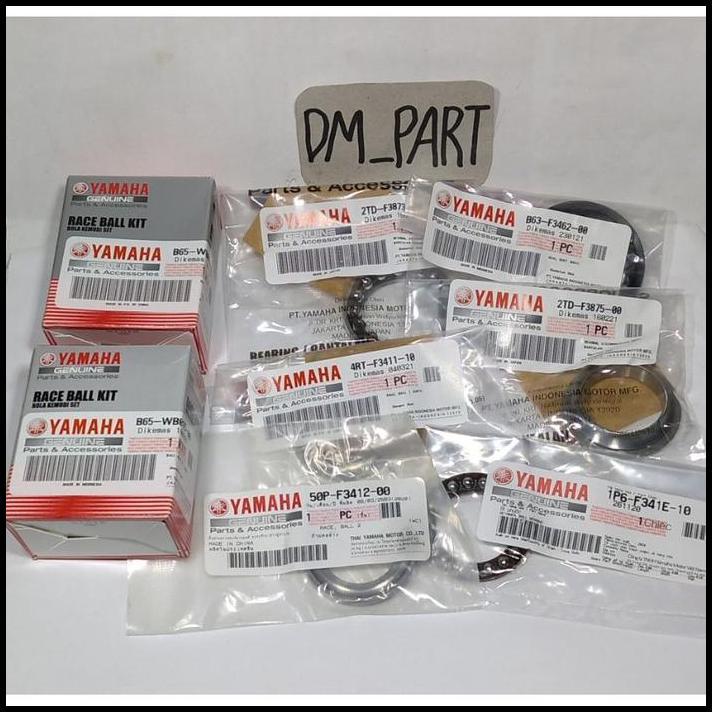 TERBARU KOMSTIR COMSTIR RACE BALL KIT CONES YAMAHA AEROX 155 ORI ASLI ORIGINAL1 SET B65 WB015 WB018 