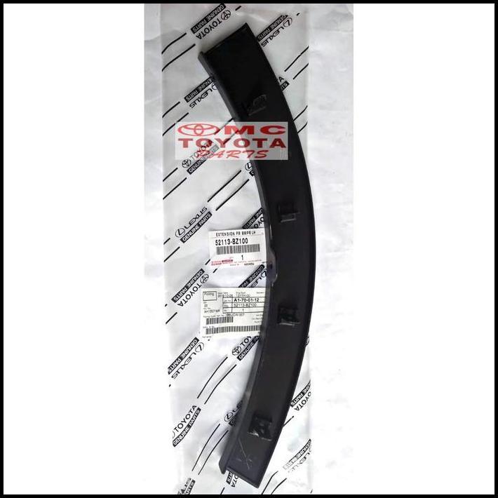 TERBARU MOULDING EXTENSION BUMPER DEPAN KIRI RUSH TERIOS NEW 52113-BZ100 
