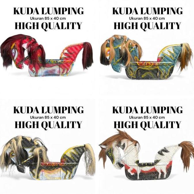 KUDA LUMPING HIGH QUALITY HALUS RAMBUT WIK / KUDA LUMPING HALUS, TEBAL BERKWALITAS UKURAN 8540