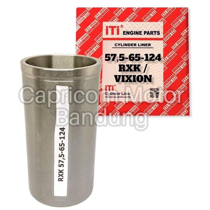 Liner 57,5-65-124 Cylinder Liner Boring Rxk Rx King Vixion Full Iti Restock!