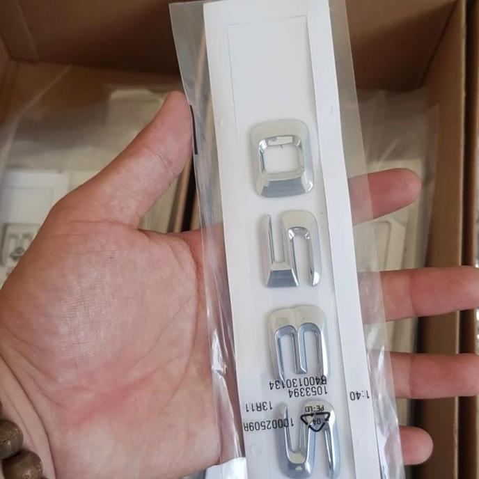 Emblem Bagasi Mercedes Benz Tulisan S350 Emblem Tulisan S350 Harga Khusus