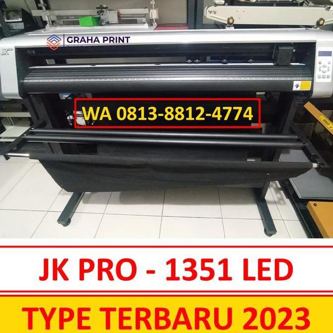 TERMURAH - Mesin Cutting Stiker JK PRO 1351 LED Potong Sticker Penerus Jinka 1351