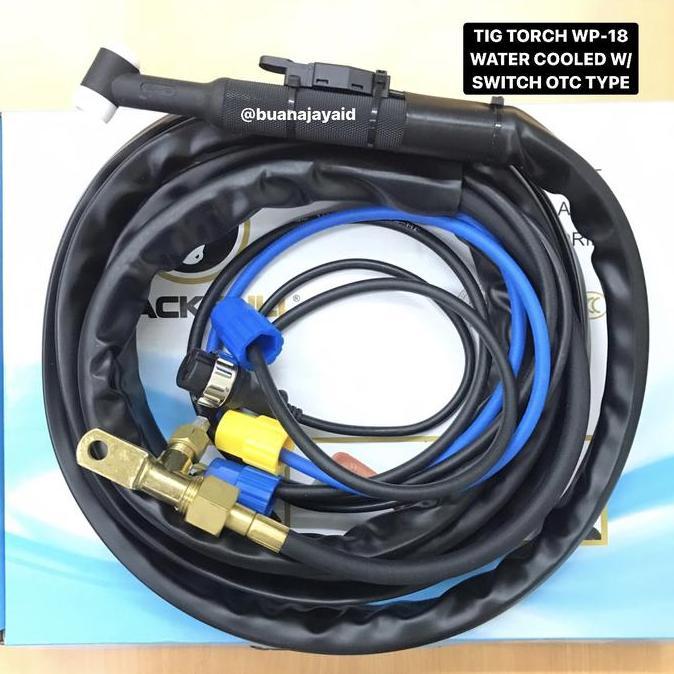 Miliki Tig Torch Stang Argon Tang Las Argon Wp-18 Panjang Kabel 4 Meter Otc