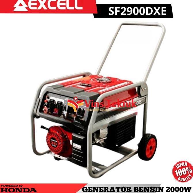 Mesin Genset Bensin 2500W Generator Set EXCELL SF2900DXE SF 2900 DXE