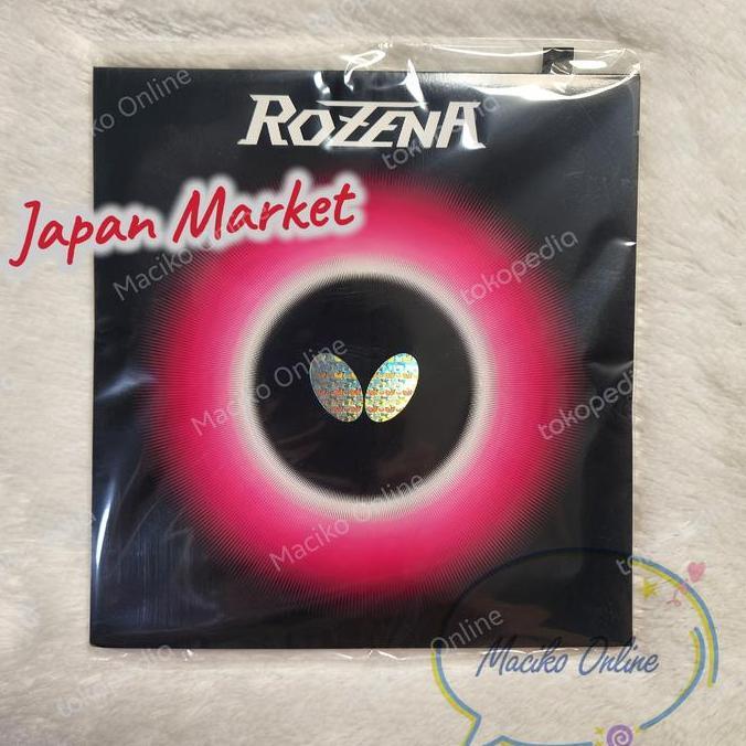 Rozena 2.1mm~ Karet Bet Pingpong Butterfly Rozena