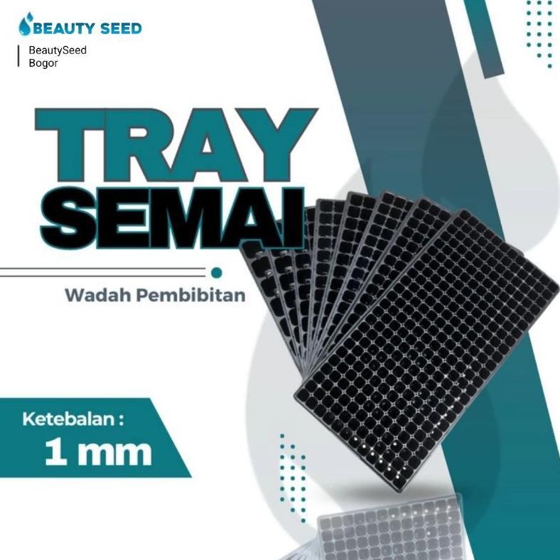 Bisa Cod Try Semai 1Mm Lubang 100  200 - Try Semai 1Mm ><