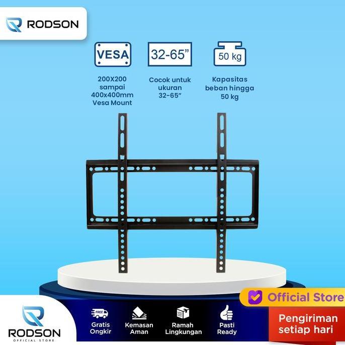Bracket TV LED LCD  RB6F 32 - 65 Inch Flat Panel TV Wall Mount