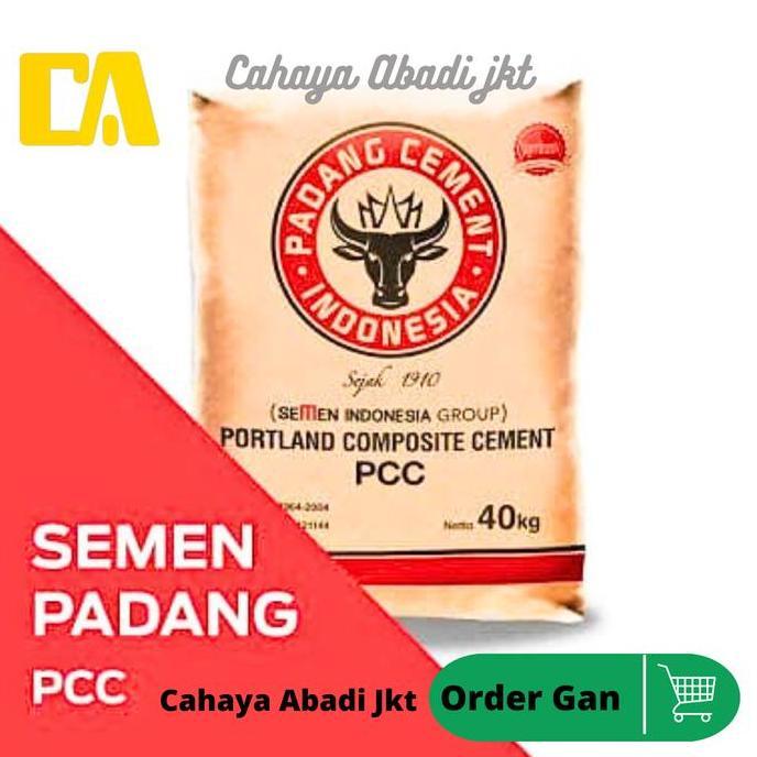 si_baybaystore - padang cement semen padang 4kg pcc 1sak harga murah tidak termasuk ongkos bongkar d