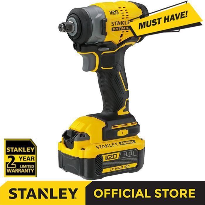Stanley Brushless Impact Wrench / Kunci Impact Baterai 20V SBW910M1K