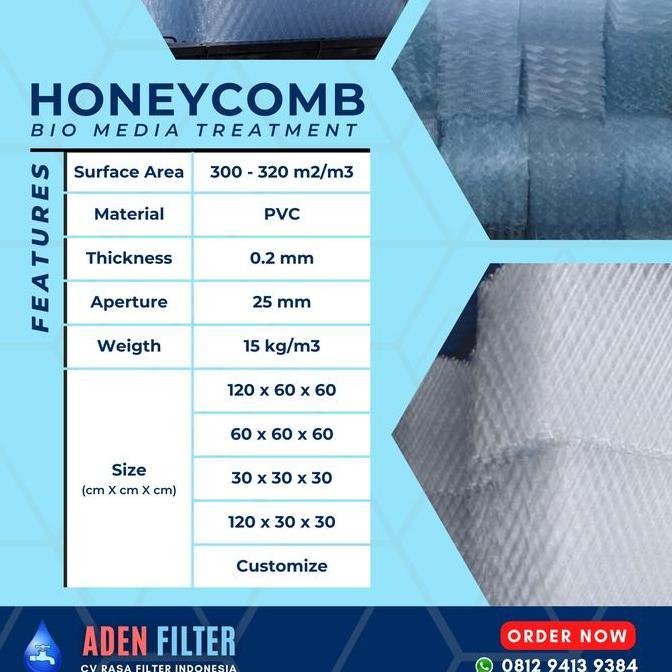 Honeycomb/Biomedia Filter/Sarangtawon