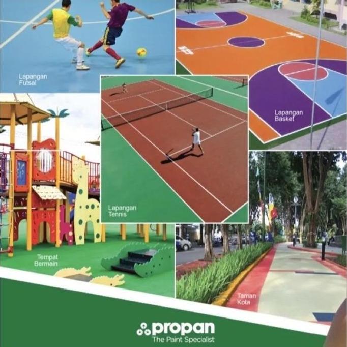 Miliki Propan Tennokote 1 Kg Cat Lapangan Serbaguna , Carport , Cat Outdoor