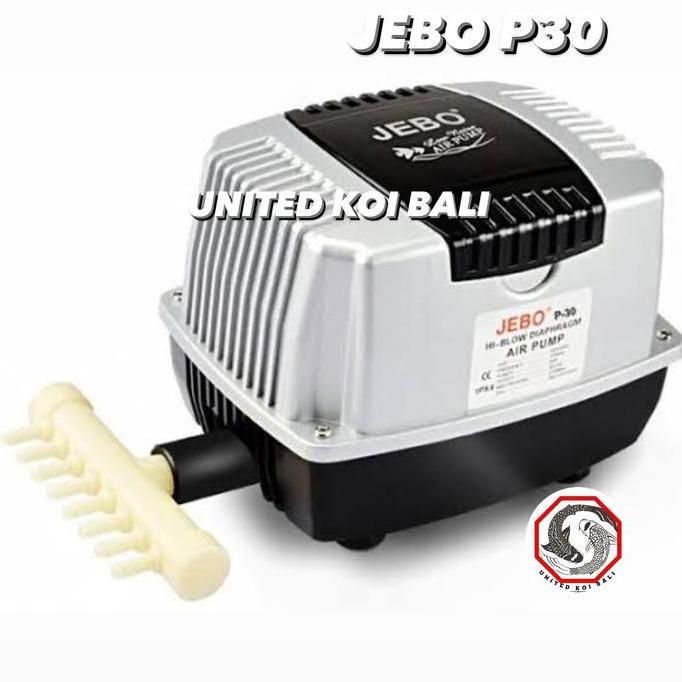 JEBO P30 JEBO P-30 POMPA UDARA AERATOR HI FLOW AIR PUMP BLOWER