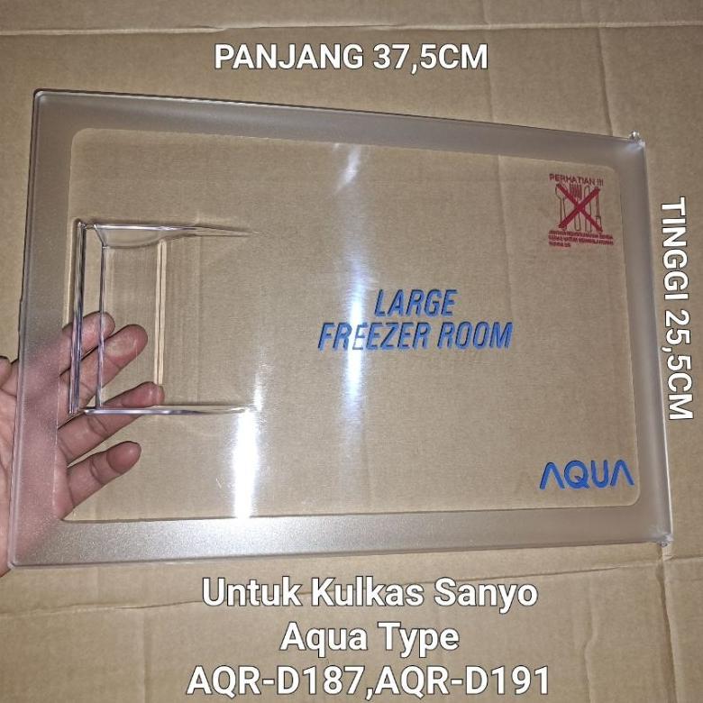 Ready TUTUP FREEZER KULKAS AQUA 1 PINTU AQR-D187 AQR-D191 100% ORIGINAL