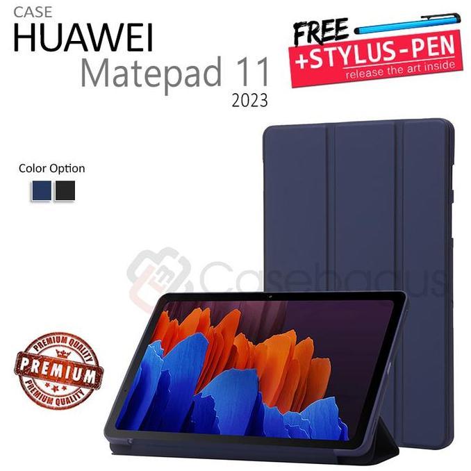 Matepad 11 2023 - Magnetic Leather Flip Case Cover