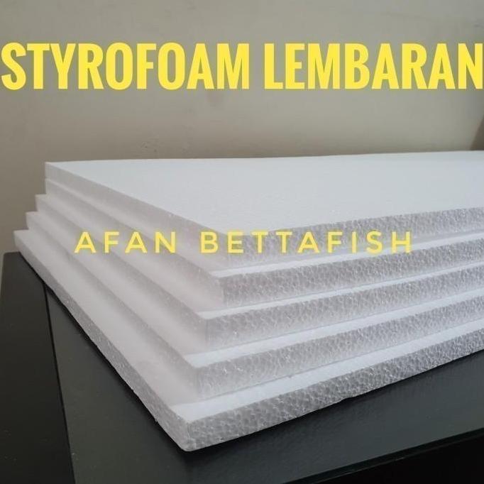 Styrofoam Lembaran Medium 200 x 100 x 10 cm Tebal 10cm Medium