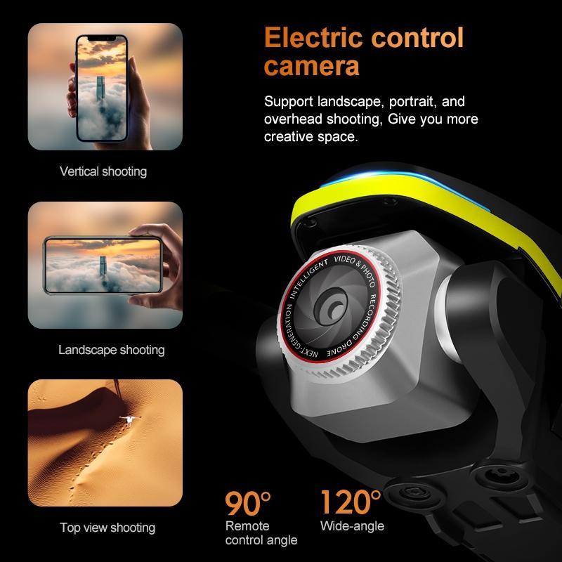 Drone Baru K15 Max, Kamera Ganda, Piksel 4K, Fotografi Ketinggian Tinggi, Melayang Di Ketinggian Tet