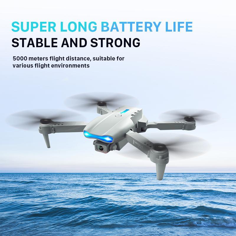 [Cod] Drone Kamera Rc Drone E99 Pro Drone Profesional 4K Kamera Ganda Wifi 5G Quadcopter Penghindara